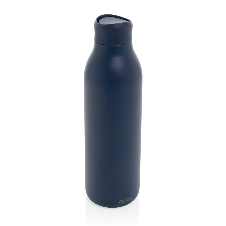Bouteille publicitaire d'eau 600ml en acier recyclé RCS Avira Alok