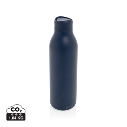 Bouteille publicitaire d'eau 600ml en acier recyclé RCS Avira Alok Bouteille publicitaire d'eau 600ml en acier recyclé RCS Avira Alok