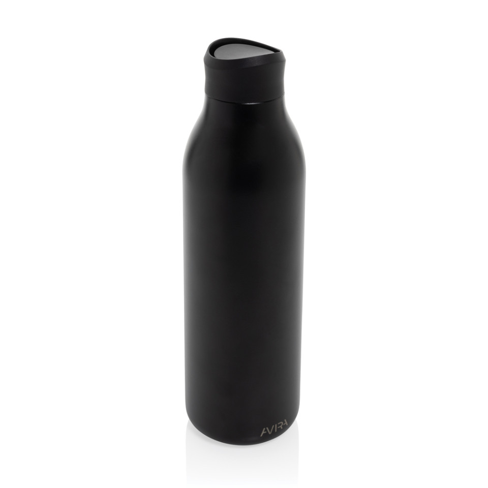 Bouteille publicitaire d'eau 600ml en acier recyclé RCS Avira Alok