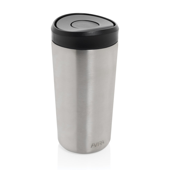 Mug publicitaire 400ml en acier recyclé RCS Avira Alix Mug publicitaire 400ml en acier recyclé RCS Avira Alix