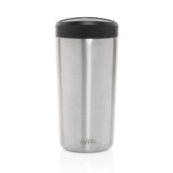 Mug publicitaire 400ml en acier recyclé RCS Avira Alix Mug publicitaire 400ml en acier recyclé RCS Avira Alix