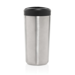 Mug publicitaire 400ml en acier recyclé RCS Avira Alix Mug publicitaire 400ml en acier recyclé RCS Avira Alix