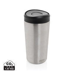 Mug publicitaire 400ml en acier recyclé RCS Avira Alix Mug publicitaire 400ml en acier recyclé RCS Avira Alix
