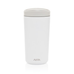 Mug publicitaire 400ml en acier recyclé RCS Avira Alix Mug publicitaire 400ml en acier recyclé RCS Avira Alix