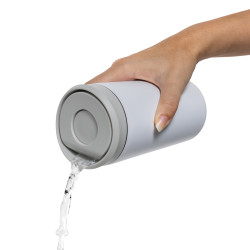 Mug publicitaire 400ml en acier recyclé RCS Avira Alix Mug publicitaire 400ml en acier recyclé RCS Avira Alix