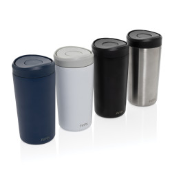 Mug publicitaire 400ml en acier recyclé RCS Avira Alix Mug publicitaire 400ml en acier recyclé RCS Avira Alix