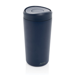 Mug publicitaire 400ml en acier recyclé RCS Avira Alix Mug publicitaire 400ml en acier recyclé RCS Avira Alix