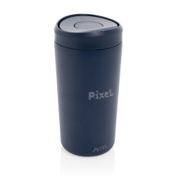 Mug publicitaire 400ml en acier recyclé RCS Avira Alix Mug publicitaire 400ml en acier recyclé RCS Avira Alix