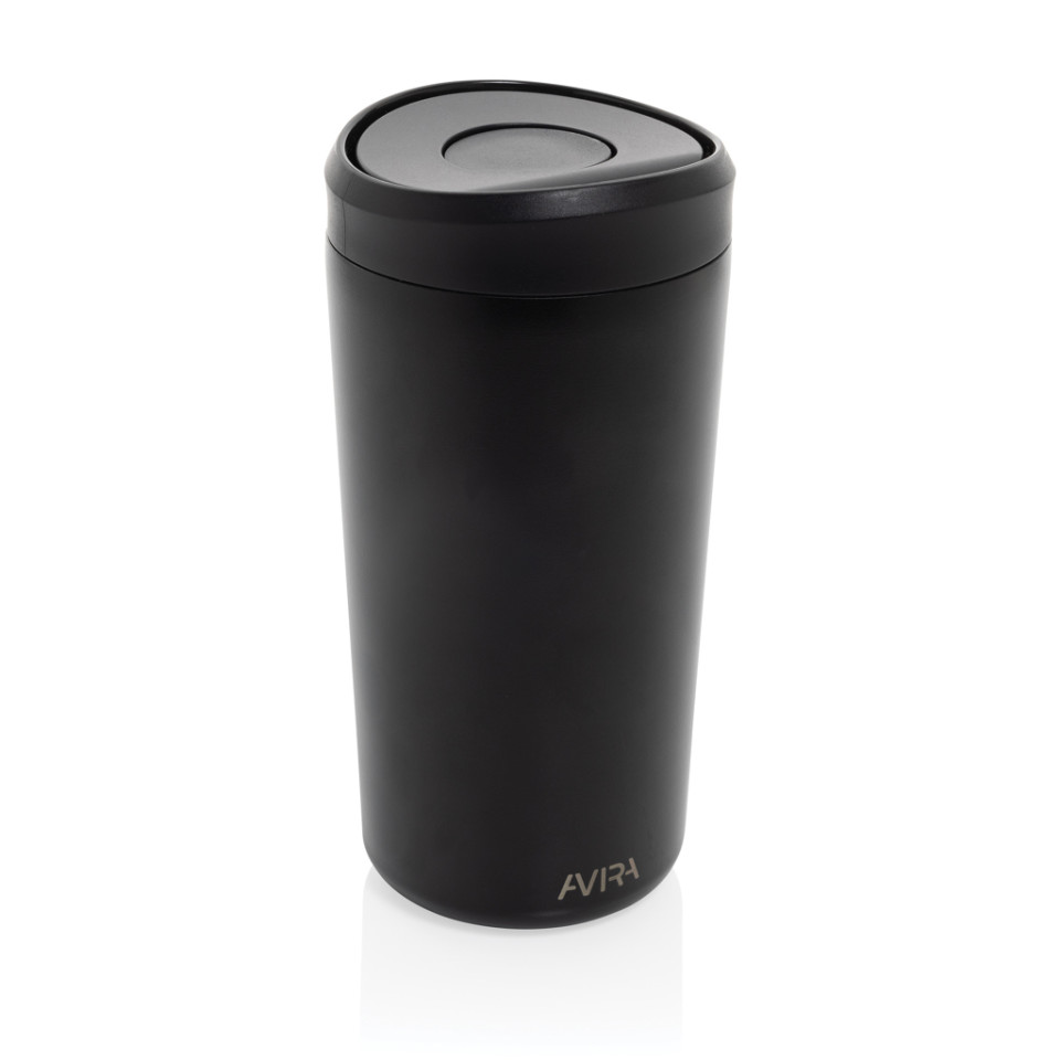 Mug publicitaire 400ml en acier recyclé RCS Avira Alix