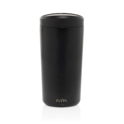 Mug publicitaire 400ml en acier recyclé RCS Avira Alix Mug publicitaire 400ml en acier recyclé RCS Avira Alix