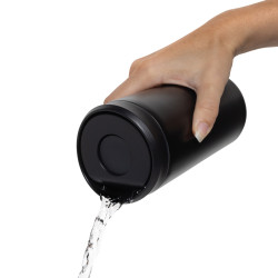 Mug publicitaire 400ml en acier recyclé RCS Avira Alix Mug publicitaire 400ml en acier recyclé RCS Avira Alix