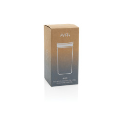 Mug publicitaire 400ml en acier recyclé RCS Avira Alix Mug publicitaire 400ml en acier recyclé RCS Avira Alix