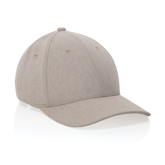 Casquette publicitaire 6 panneaux 200gr chiné et recyclé AWARE™ Milo Casquette publicitaire 6 panneaux 200gr chiné et recyclé AWARE™ Milo