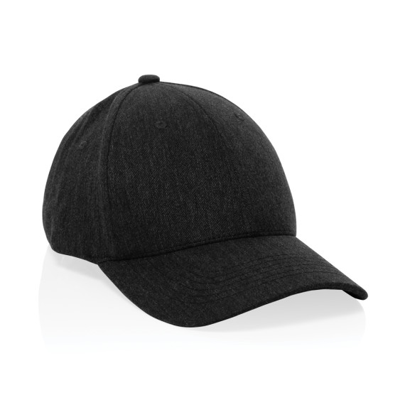 Casquette publicitaire 6 panneaux 200gr chiné et recyclé AWARE™ Milo Casquette publicitaire 6 panneaux 200gr chiné et recyclé AWARE™ Milo