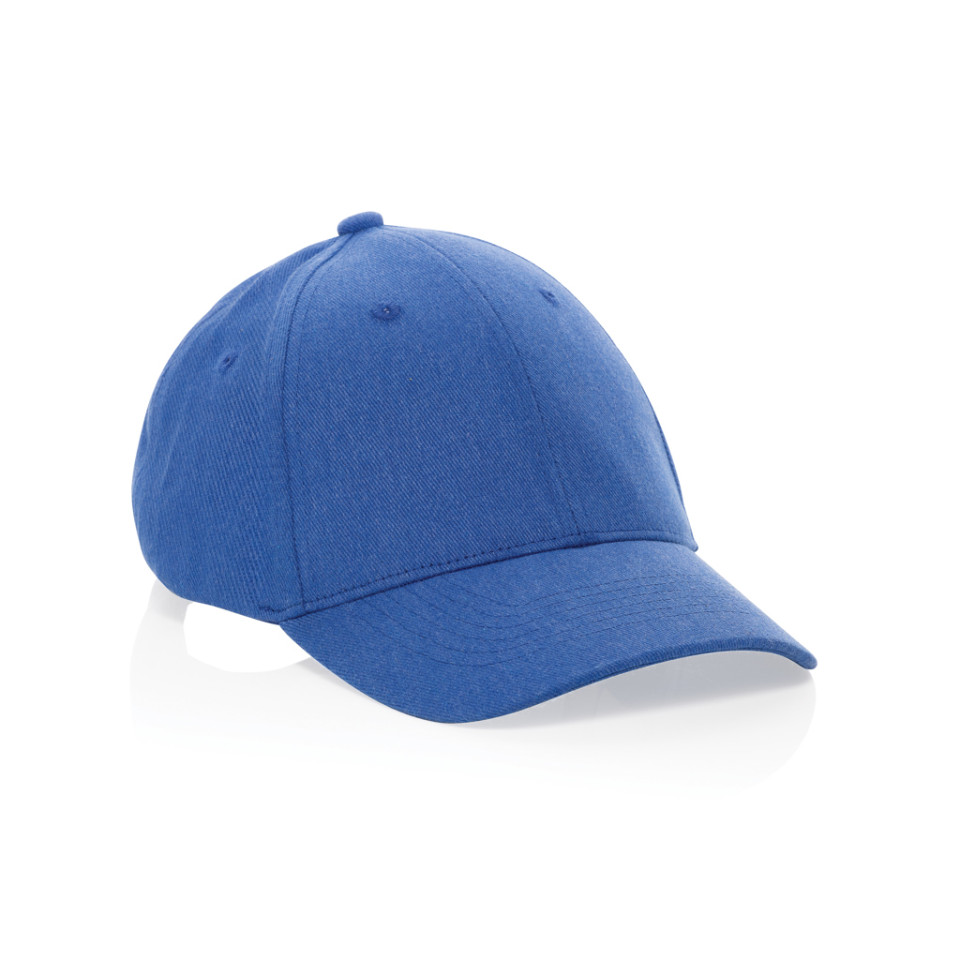 Casquette publicitaire 6 panneaux 200gr chiné et recyclé AWARE™ Milo