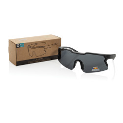 Lunettes publicitaires en plastique RCS à verres polarisants SproShield Lunettes publicitaires en plastique RCS à verres polarisants SproShield