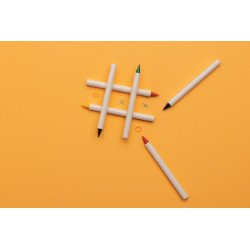 Set publicitaire de 6 crayons de couleur GRS Infinity Micki Set publicitaire de 6 crayons de couleur GRS Infinity Micki