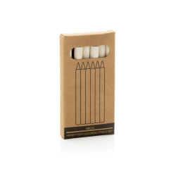 Set publicitaire de 6 crayons de couleur GRS Infinity Micki Set publicitaire de 6 crayons de couleur GRS Infinity Micki