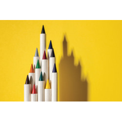 Set publicitaire de 12 crayons de couleur GRS Infinity Micki Set publicitaire de 12 crayons de couleur GRS Infinity Micki
