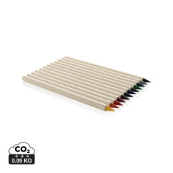 Set publicitaire de 12 crayons de couleur GRS Infinity Micki Set publicitaire de 12 crayons de couleur GRS Infinity Micki