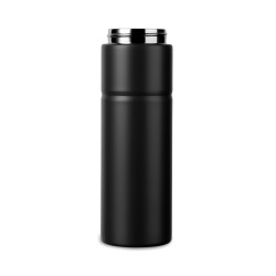 Bouteille publicitaire 600ml en acier recyclé RCS Baltimore Trek VINGA Bouteille publicitaire 600ml en acier recyclé RCS Baltimore Trek VINGA