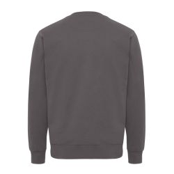 Sweater publicitaire à col rond en coton recyclé Iqoniq Kruger 340g/m²