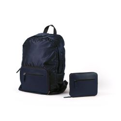 Sac publicitaire à dos repliable en pochette compacte Lexon PACKABLE