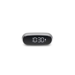 Réveil publicitaire compact avec écran LCD noir complet Lexon MINUT Réveil publicitaire compact avec écran LCD noir complet Lexon MINUT