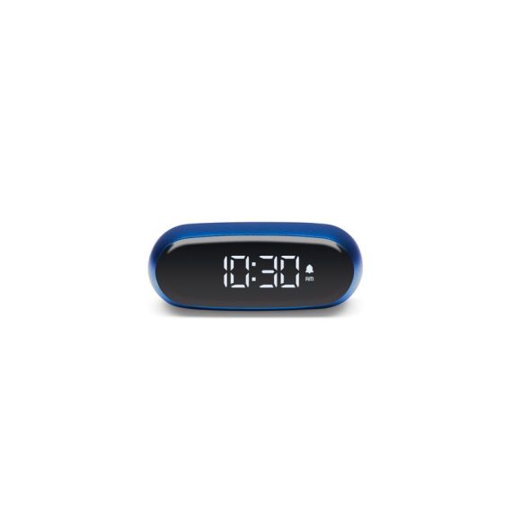 Réveil publicitaire compact avec écran LCD noir complet Lexon MINUT Réveil publicitaire compact avec écran LCD noir complet Lexon MINUT