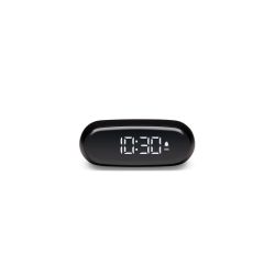 Réveil publicitaire compact avec écran LCD noir complet Lexon MINUT Réveil publicitaire compact avec écran LCD noir complet Lexon MINUT