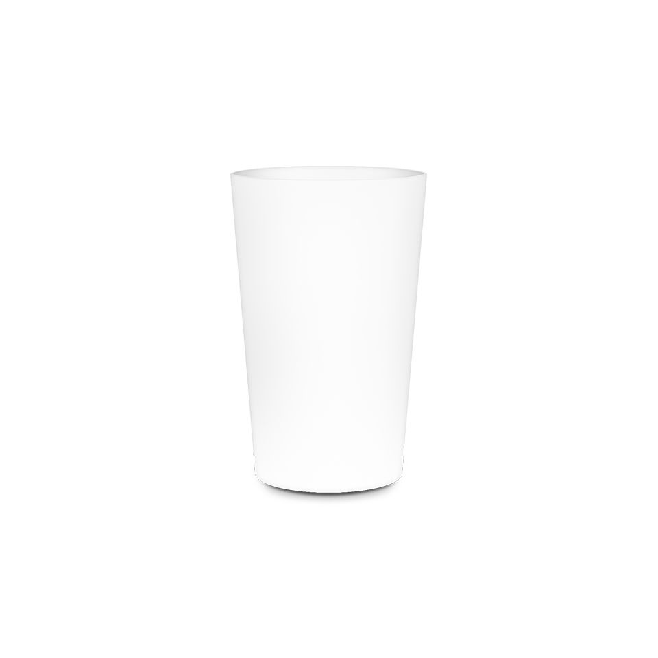 Gobelet en plastique personnalisable fabriqué en France réutilisable 390 ml ras bord