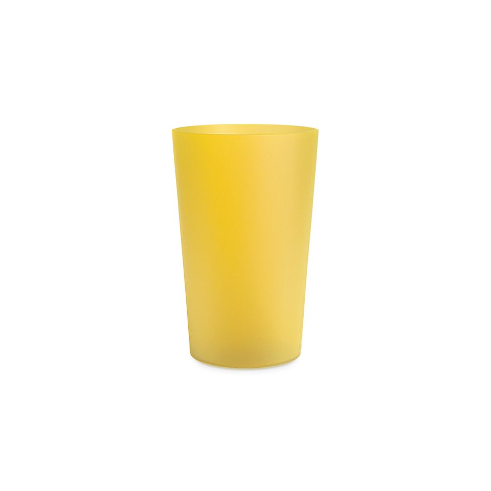 Gobelet en plastique personnalisable fabriqué en France réutilisable 390 ml ras bord