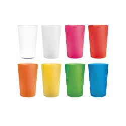 Gobelet en plastique personnalisable fabriqué en France réutilisable 390 ml ras bord Gobelet en plastique personnalisable fabriqué en France réutilisable 390 ml ras bord