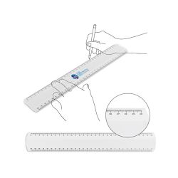 Règle personnalisable transparente 30 cm fabriquée en France Règle personnalisable transparente 30 cm fabriquée en France