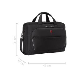 Serviette porte ordinateur publicitaire avec poche pour tablette Meteor Brief 16-17 Serviette porte ordinateur publicitaire avec poche pour tablette Meteor Brief 16-17