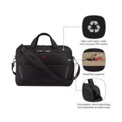 Serviette porte ordinateur publicitaire avec poche pour tablette Meteor Brief 16-17 Serviette porte ordinateur publicitaire avec poche pour tablette Meteor Brief 16-17