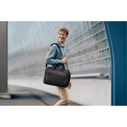 Serviette porte ordinateur publicitaire avec poche pour tablette Meteor Brief 16-17 Serviette porte ordinateur publicitaire avec poche pour tablette Meteor Brief 16-17
