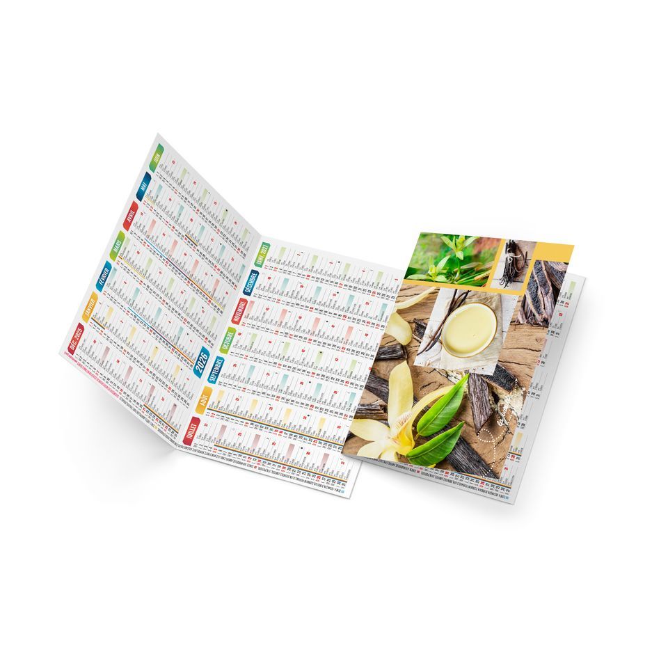 Calendriers de poche personnalisables fabriqués en France Emma