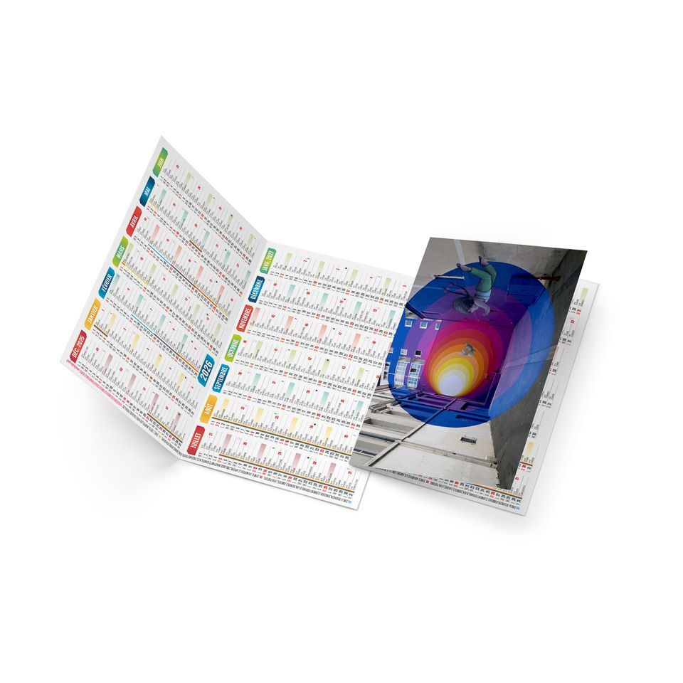Calendriers de poche publicitaires fabriqués en France Jean