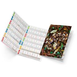 Calendrier de poche personnalisable fabriqué en France Tristan Calendrier de poche personnalisable fabriqué en France Tristan
