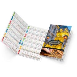 Calendriers de poche personnalisés fabriqués en France Stephan