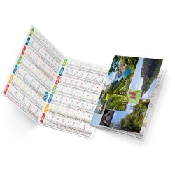 Calendriers de poche publicitaire fabriqué en France Baptiste