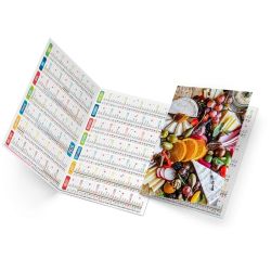 Calendrier publicitaire fabriqué en France de poche Kim
