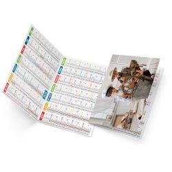 Calendrier de poche personnalisé fabriqué en France Chloé Calendrier de poche personnalisé fabriqué en France Chloé