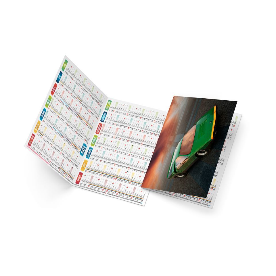 Calendriers publicitaires fabriqués en France de poche Yves