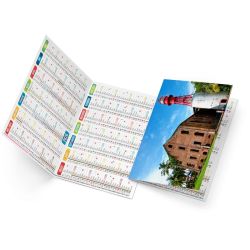 Calendrier de poche personnalisé fabriqué en France Ella