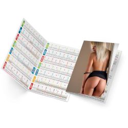 Calendrier de poche publicitaire fabriqué en France Barbara Calendrier de poche publicitaire fabriqué en France Barbara