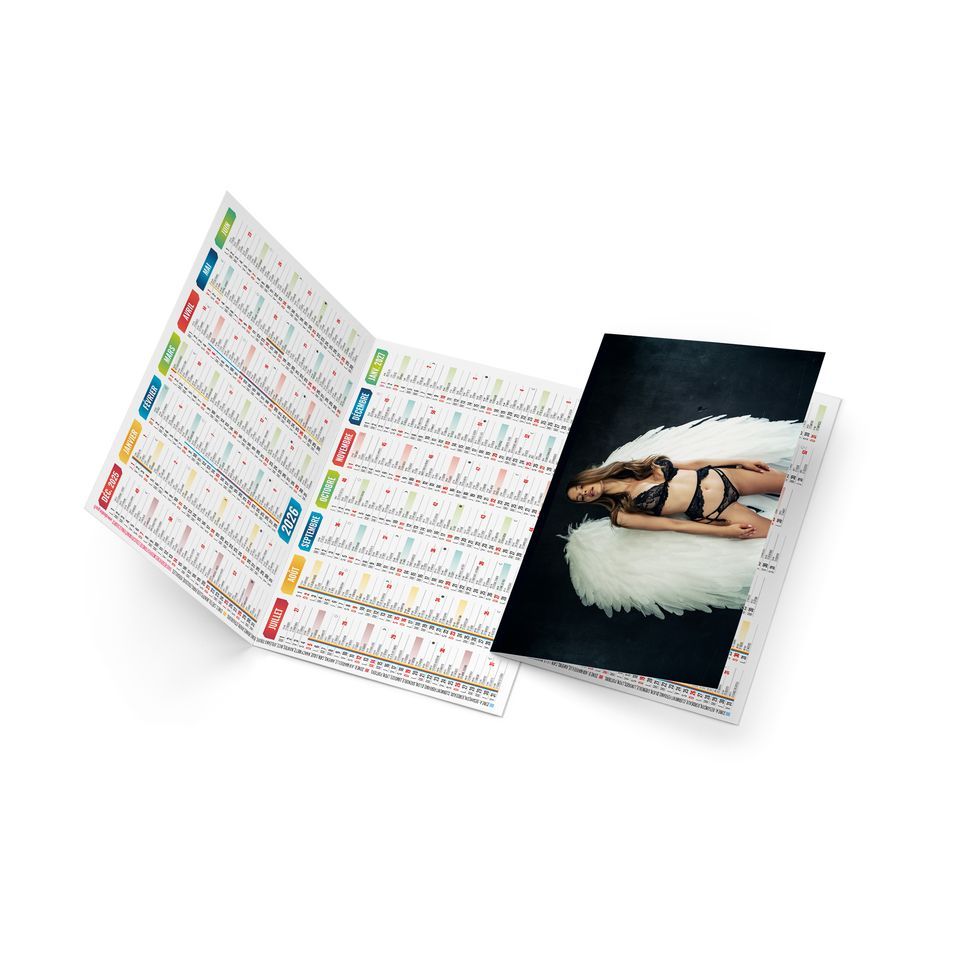 Calendriers de poche personnalisables fabriqués en France Lili