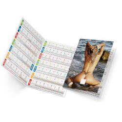 Calendriers de poche publicitaires fabriqués en France Ursula