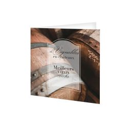Cartes de voeux publicitaires fabriquées en France Voitures
